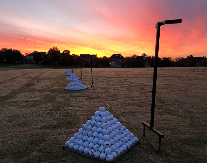 18-holes of golf in Huntersville, NC.